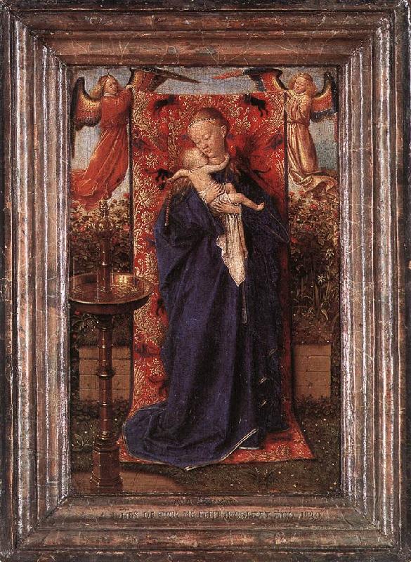 EYCK, Jan van Madonna and Child at the Fountain ere